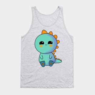 Rainbow Dino Tank Top